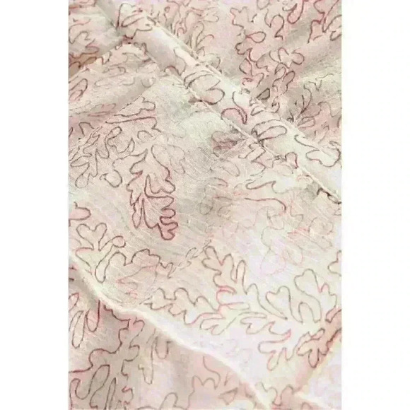 NEW! Ted Baker Women's 0 Evelyna Coral-Print Ruffle Mini Dress NWT $295 - Picture 5 of 6